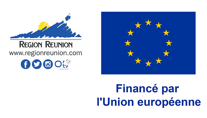 Logo EU-Région Réunion